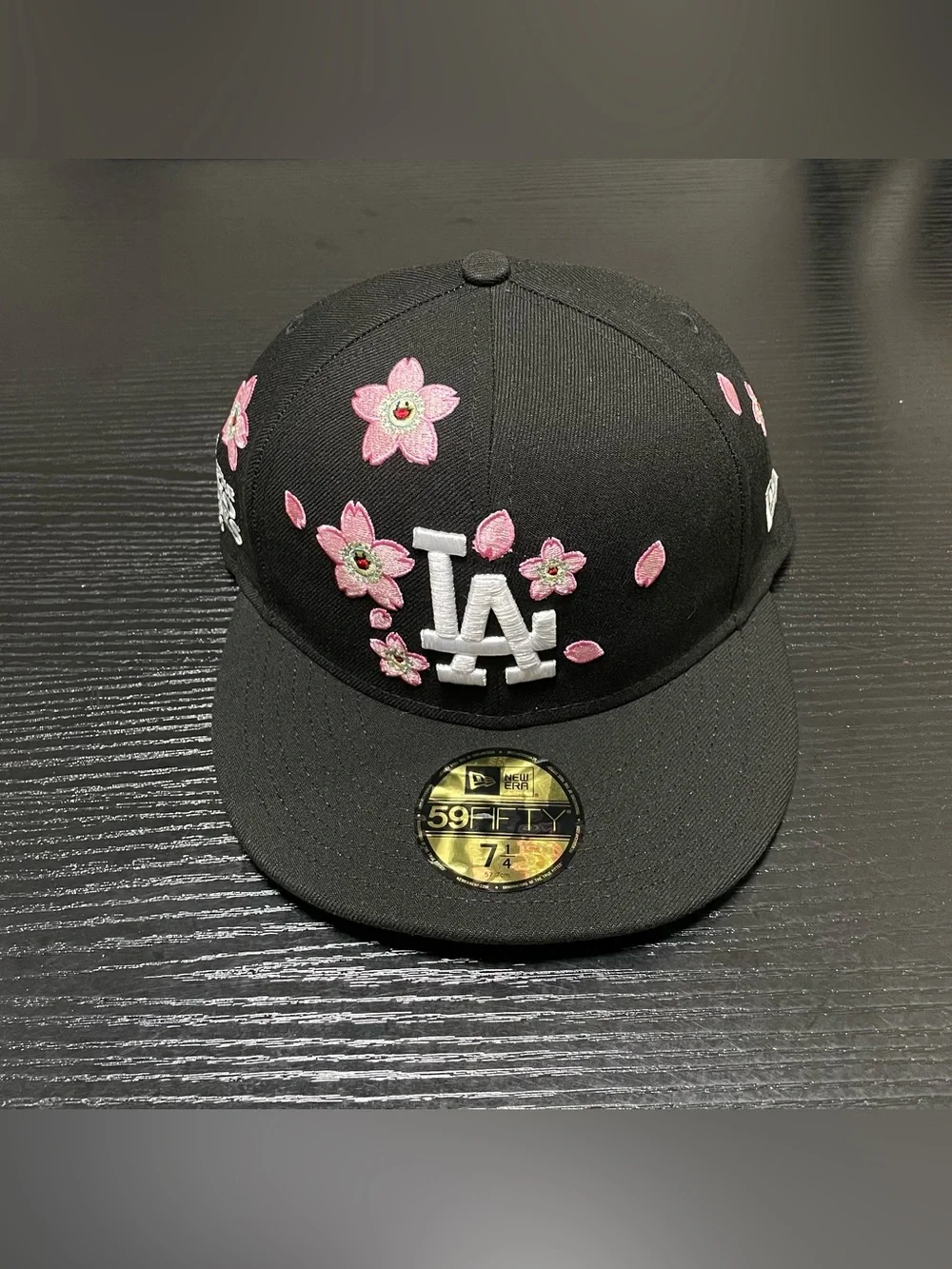 NEW ERA - MLB Baseball Hat - Los Angeles Dodgers 59FIFTY Fitted Cap - Black